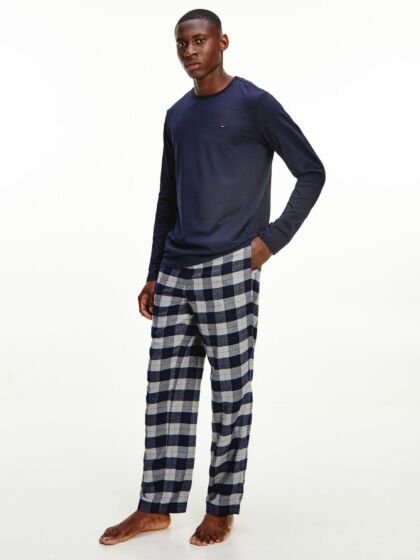 Tommy Hilfiger Flannel Tee Set Pyjama l/s