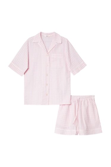 Aruelle Julienne Doorknoop Short Pyjama s/s