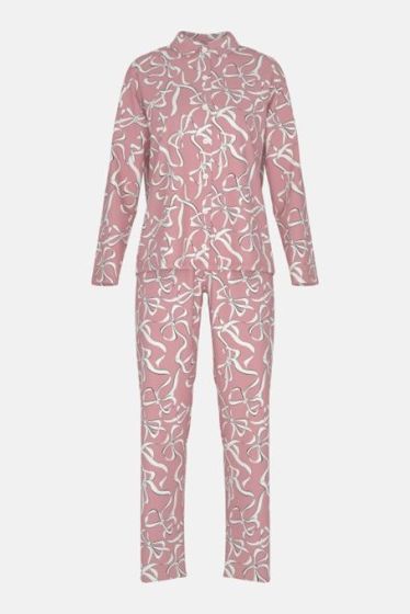 Mey Pretty Bows Doorknoop Pyjama l/s