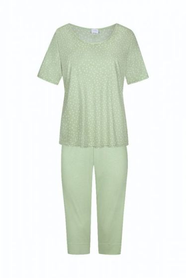 Mey Noelle Capri Pyjama s/s Silky Green