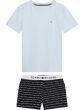 Tommy Hilfiger Girls Short Pyjama s/s Luminous Blu