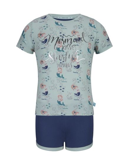 Charlie Choe Girls Short Pyjama s/s Mint Green