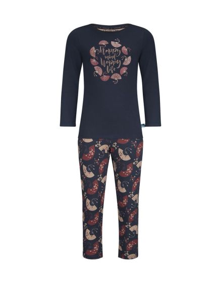 Charlie Choe Far Far East Girls Pyjama l/s Navy