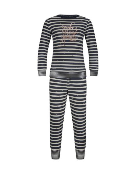 Charlie Choe Far Far East Girls Pyjama l/s Navy