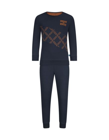 Charlie Choe Far Far East Boys Pyjama l/s Navy