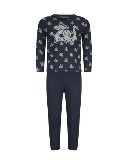 Charlie Choe Far Far East Boys Pyjama l/s Navy