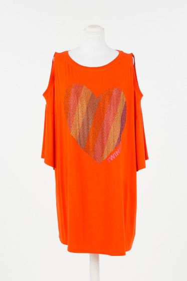 Twinset Strandkleed Orange Sun