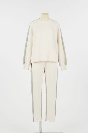 Twinset Homewear Avorio Grigio