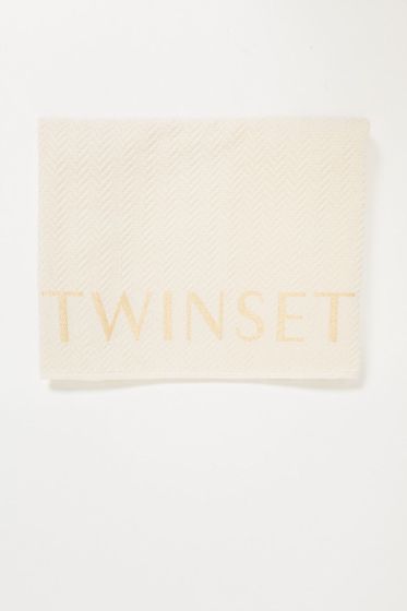 Twinset Strandhanddoek Off White