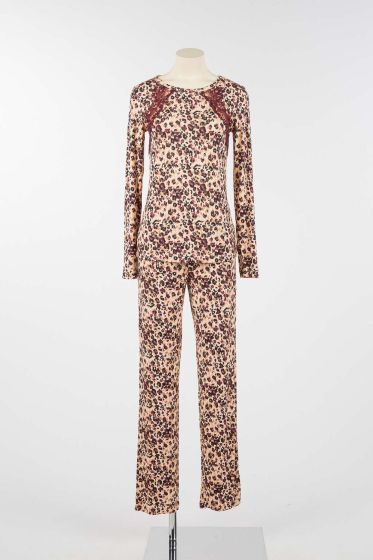 Twinset Animalier Pyjama l/s