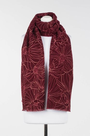 Twinset Flower Print Sjaal