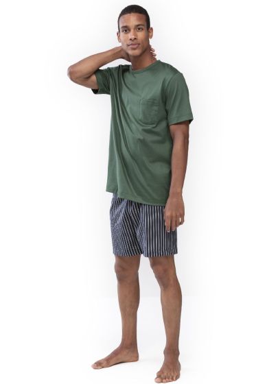 Mey Clifden Short Pyjama s/s Green Garden