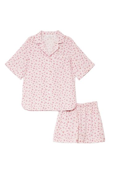 Aruelle Blossom Doorknoop Short Pyjama s/s