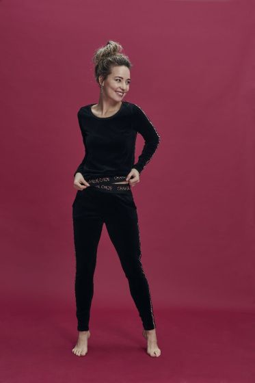 Charlie Choe Far Far East Women Homewear Zwart