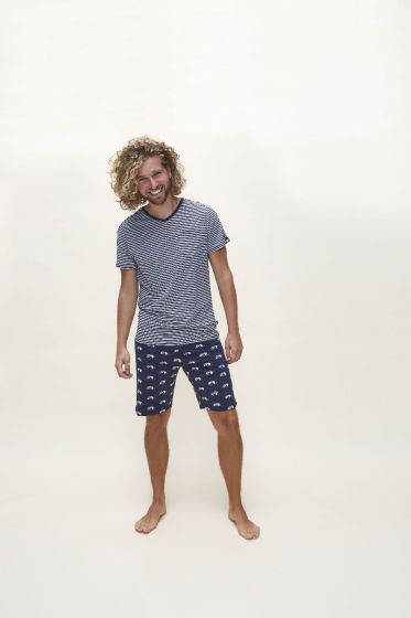 Charlie Choe H Into The Wild Short Pyjama  s/s