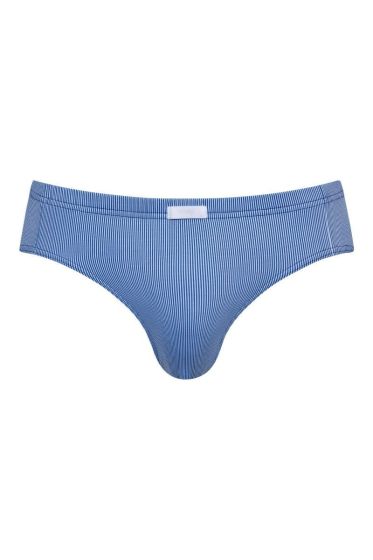 Mey Needle Stripes Jazz-Pants Blue Sea