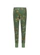 Pip Studio Bobien Kawai Flower Broek Dark Green