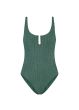Beachlife Green Glitter Voorgevormd Badpak