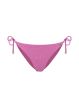 Beachlife PinkShimmer Bikini Heupslip Met Koordjes