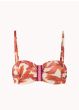 Cyell Beach Palms En Patterns Voorgev Bikini Top