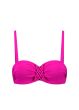 Cyell Beach Framboise Voorgev Strapless Bikinitop