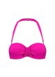 Cyell Beach Framboise Voorgev Strapless Bikinitop