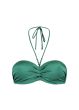 Cyell Beach Treasure Green Strapless Bikinitop