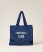 Twinset Strandtas Summer Blue