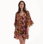 Rosa Faia Beach Vintage Art Tuniek