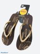 Isotoner Teenslipper 4 cm Marron