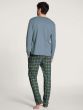 Calida Casual Warmth Pyjama l/s Flint Stone