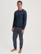 Calida Relax Imprint Pyjama Met Boord l/s