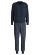 Calida Relax Streamline Pyjama Met Boord l/s