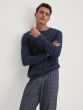 Calida Relax Imprint Pyjama Met Boord l/s