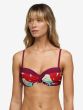 Chantelle Beach Flowers Bikini Balconnet Beha Purp