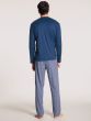 Calida Relax Choice Pyjama l/s Pottery Blue