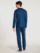 Calida Relax Imprint Pyjama l/s Pottery Blue