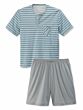 Calida Relax Streamline Short Pyjama s/sQuarry Gre