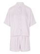 Femilet Lana Doorknoop Short Pyjama s/s Stripes Pr