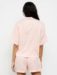 Femilet Lana Doorknoop Short Pyjama s/s Sunny Stri