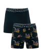 Muchachomalo Humming Shorts 2P Print Blue