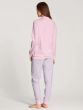 Calida Lovely Nights Pyjama Met Boord l/s Cold Ros