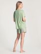 Calida Blooming Nights Short Pyjama s/s Tender Gre