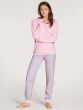 Calida Lovely Nights Pyjama Met Boord l/s Cold Ros