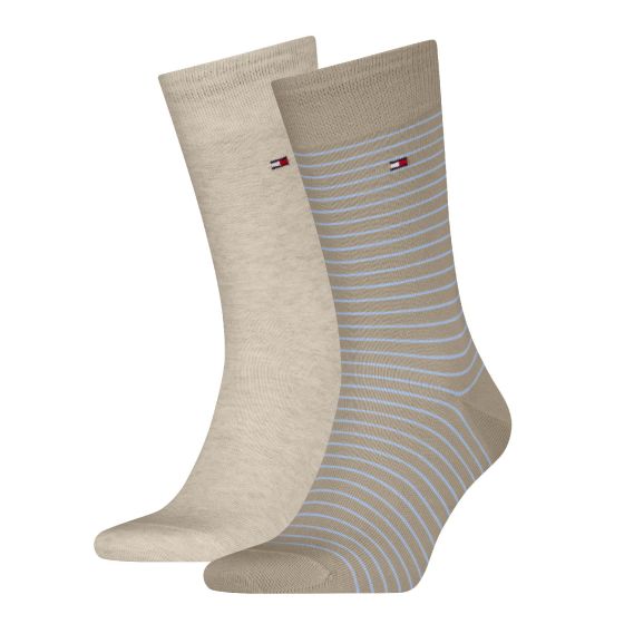 Tommy Hilfiger Men Small Stripe Sock 2P