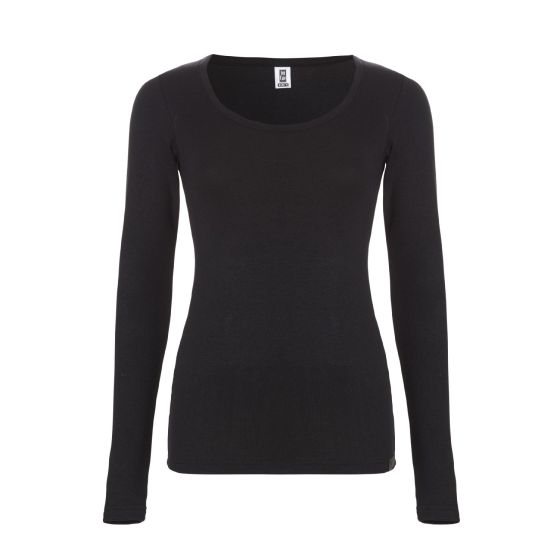 Ten Cate Thermal Basic Shirt l/s Women Zwart