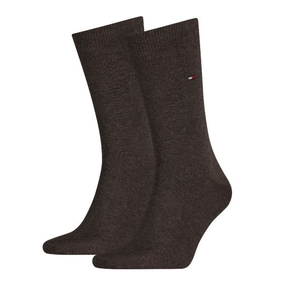 Tommy Hilfiger Men Sock Classic 2 Pack Oak