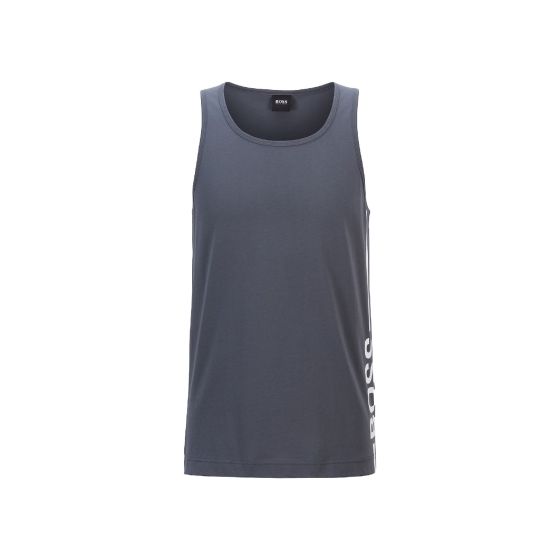 Hugo Boss Beach Tank Top Dark Grey