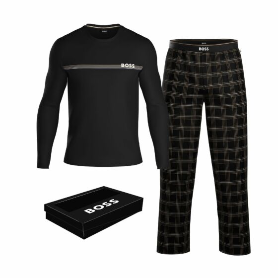 Hugo Boss Urban Pyjama l/s Zwart