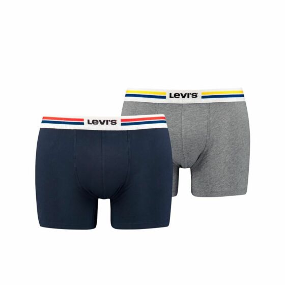 Levi's Placed Sprtswr Logo Boxer Brief 2P